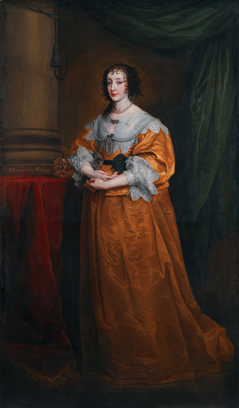 Королева Генриетта Мария, Антониса Ван Dyck.jpg
