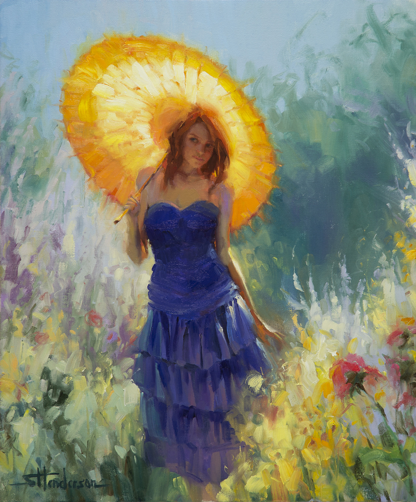 Promenade by Steve Henderson Oil ~ 24 x 20